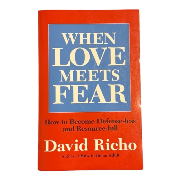4/$20 | Softcover Novel | When Love Meets Fear • David Richo - Picture 2 of 4